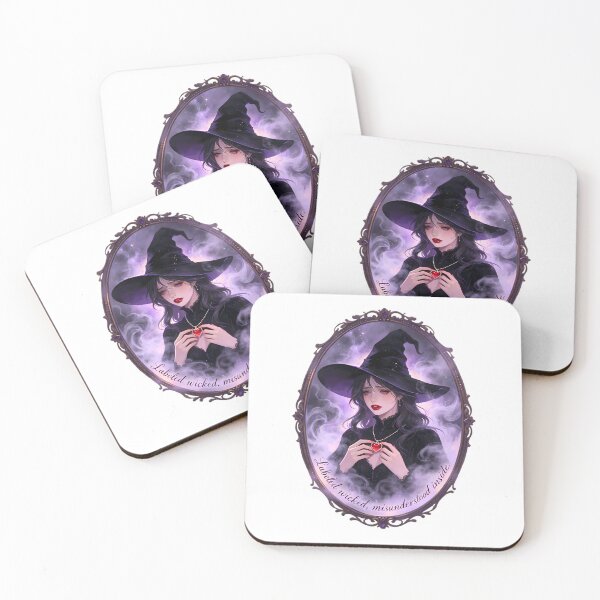 Item preview, Labeled Wicked Misunderstood Inside — Sad Witch in Magical Mirror designed and sold by Bondingbonding.