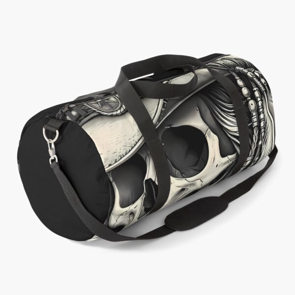 Item preview, Cowboy Skull With Tribal Feathers Hair designed and sold by Linework Studio.