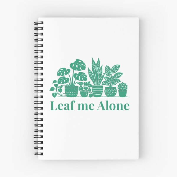 Item preview, Leaf me Alone Houseplant Lover Gift Design designed and sold by EcologicoolShp.
