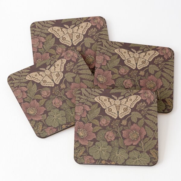 Item preview, Nocturnal Moth and Hellebore Herbarium designed and sold by Planthem.