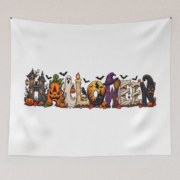 Item preview, Halloween-Spooky-Characters designed and sold by afr-saad.