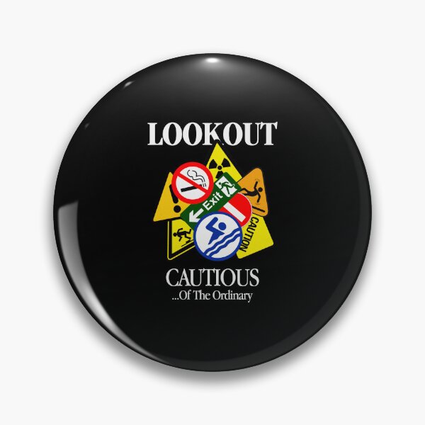 Item preview, Cautious Of The Ordinary designed and sold by VisualGlitch404.