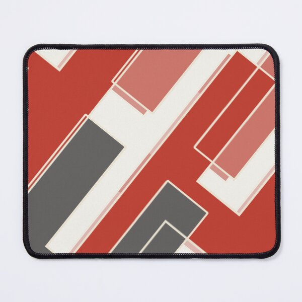 Item preview, Interlocking Lines – Urban Vermilion designed and sold by TexSta.