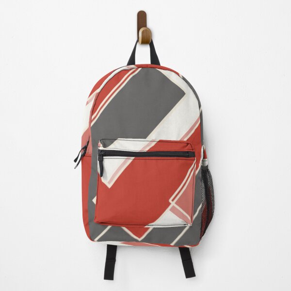 Item preview, Interlocking Lines – Urban Vermilion designed and sold by TexSta.