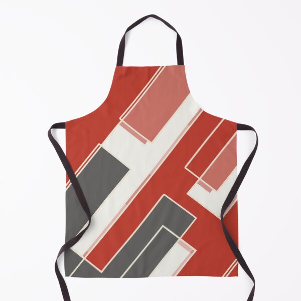 Item preview, Interlocking Lines – Urban Vermilion designed and sold by TexSta.
