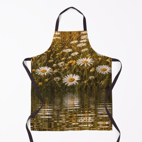 Item preview, wild meadow with daisy and rippled reflections designed and sold by mister-john.