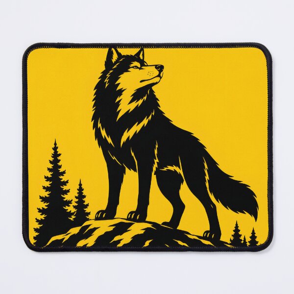 Item preview, Do Not Pet Wolf – The Forest Legend designed and sold by WAUZ.