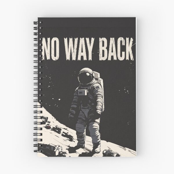 Item preview, Space Terror Astronaut No Way Back Special Edition for Dark Textiles designed and sold by Shyla Marsare.