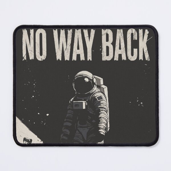 Item preview, Space Terror Astronaut No Way Back Special Edition for Dark Textiles designed and sold by Shyla Marsare.