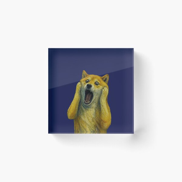 Item preview, Screaming Dog – The Struggle Is Real designed and sold by ManggaeJM.