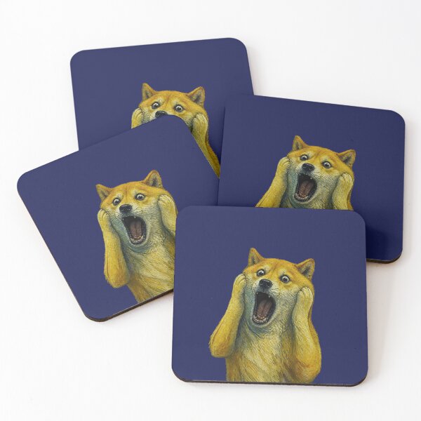 Item preview, Screaming Dog – The Struggle Is Real designed and sold by ManggaeJM.
