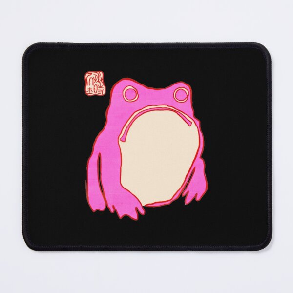 Item preview, Pink Grumpy Frog designed and sold by DheninStudio.