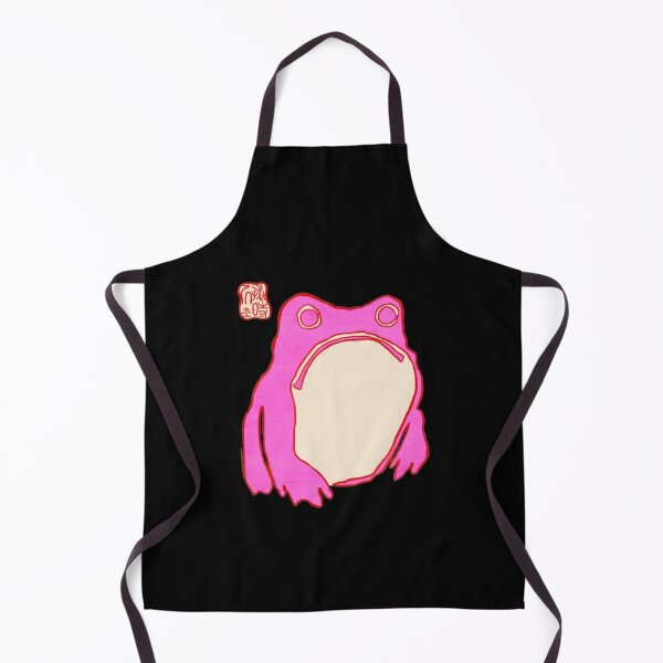 Item preview, Pink Grumpy Frog designed and sold by DheninStudio.
