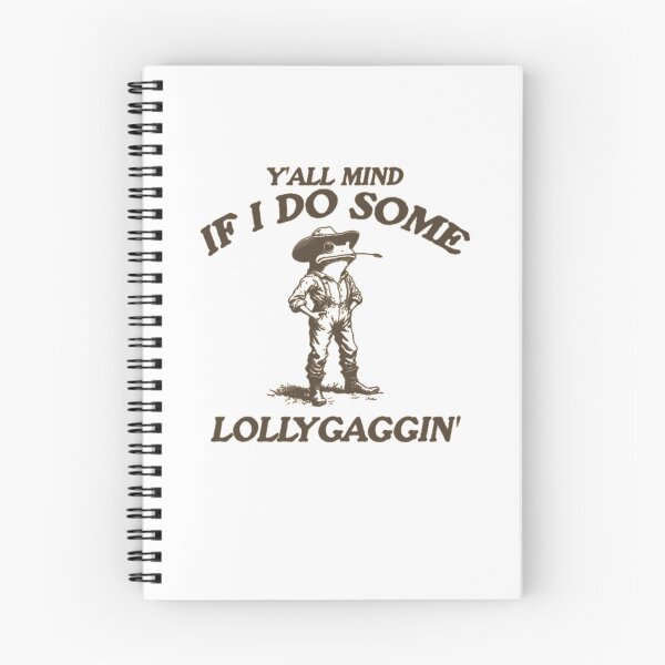 Item preview, Y'all Mind If I Do Some Lollygagging Vintage Style Shirt Retro Cartoon T Shirt Weird T Shirt Meme T Shirt Frog designed and sold by DheninStudio.