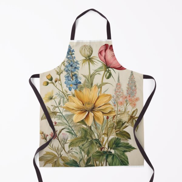 Item preview, Vintage Wildflowers | Watercolor Botanical Nature Art designed and sold by Becky-Poppins.