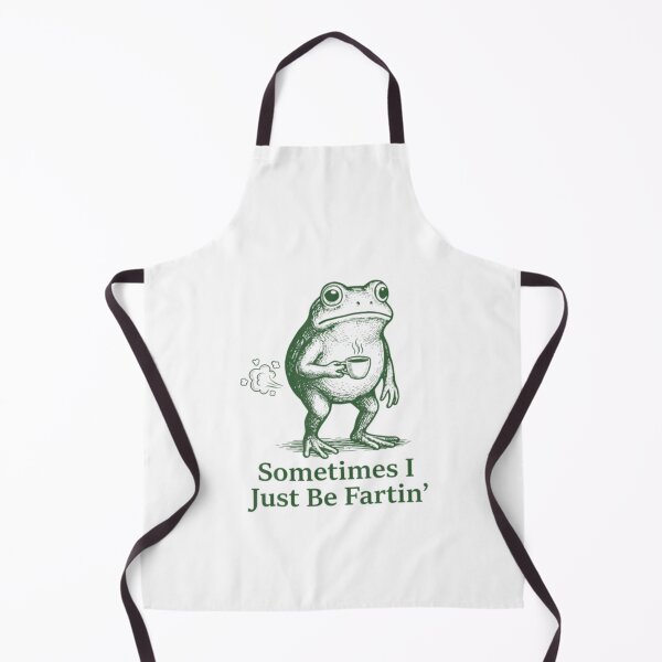 Item preview, Farting Frog Fart Joke Sometimes I Just Be Fartin designed and sold by DheninStudio.