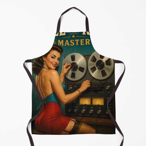 Item preview, Reel To Reel Master Tape Deck Audiophile Pin-Up v2 designed and sold by ThirdShiftLab.