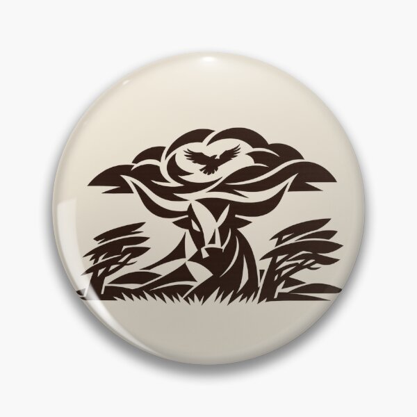Item preview, Longhorn Bull - Western Cowboy Ranch Vintage Style designed and sold by JonelCrafts.