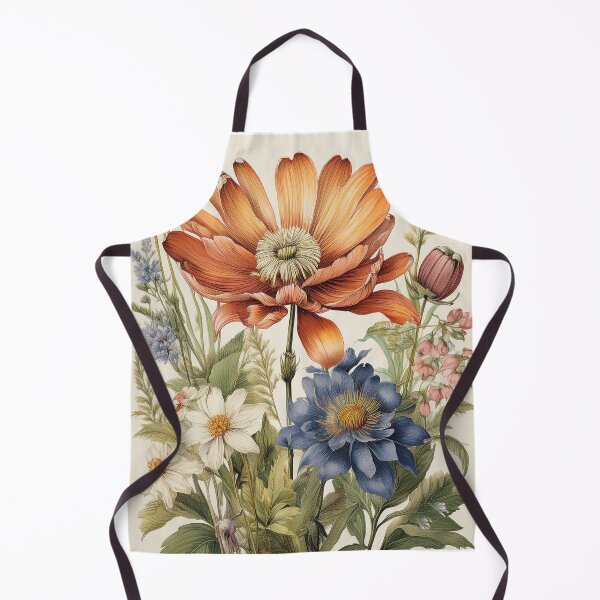 Item preview, Vintage Wildflower Watercolor | Botanical Cottagecore Illustration designed and sold by Becky-Poppins.