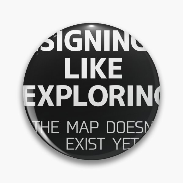 Item preview, Designing Is Like Exploring Typography Shirt – The Map Doesn't Exist Yet designed and sold by Cordilla_Xevoc.