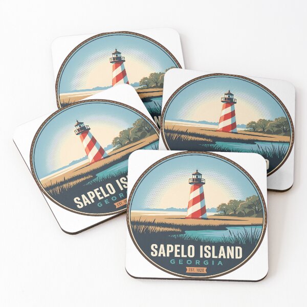 Item preview, Sapelo Island Georgia designed and sold by DetourDgn.