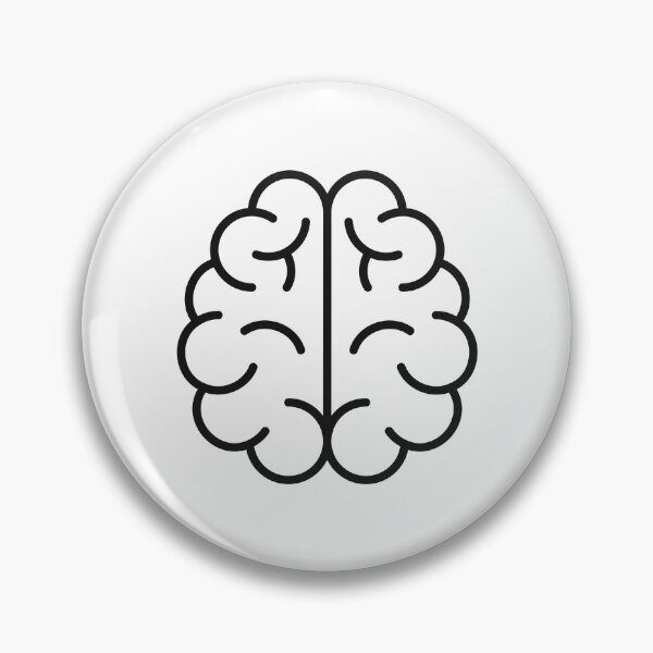 Item preview, Minimal Brain Anatomy Line Art designed and sold by VectorForge Studio.