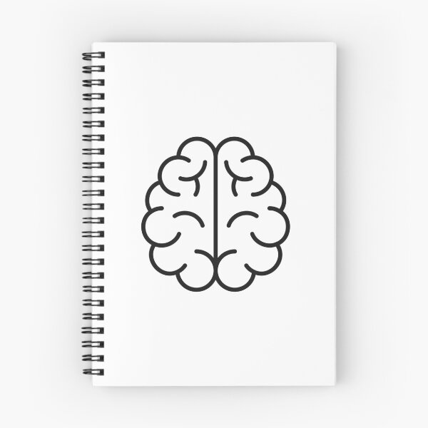 Item preview, Minimal Brain Anatomy Line Art designed and sold by VectorForge Studio.