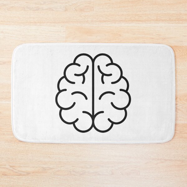 Item preview, Minimal Brain Anatomy Line Art designed and sold by VectorForge Studio.