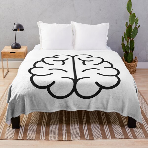 Item preview, Minimal Brain Anatomy Line Art designed and sold by VectorForge Studio.