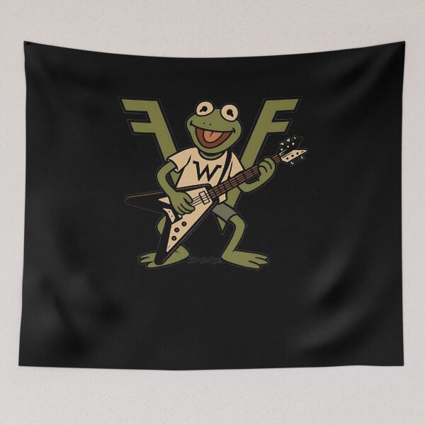 Item preview, Kermit the Frog X Weezer designed and sold by DheninStudio.