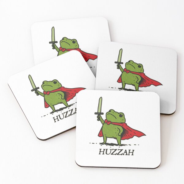 Item preview, Huzzah Frog designed and sold by DheninStudio.