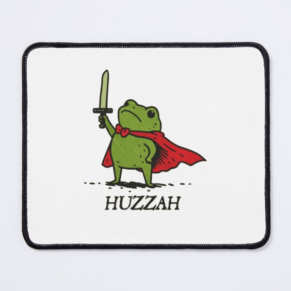 Item preview, Huzzah Frog designed and sold by DheninStudio.