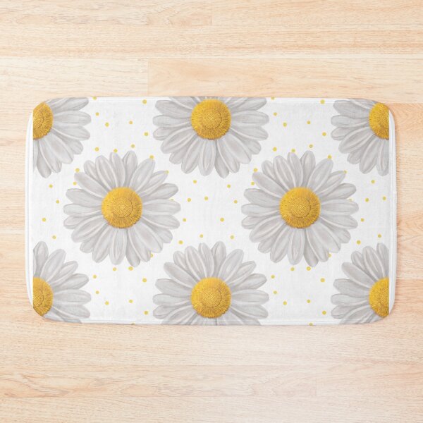 Item preview, Happy Daisy Pattern - White designed and sold by 7oaksArt.