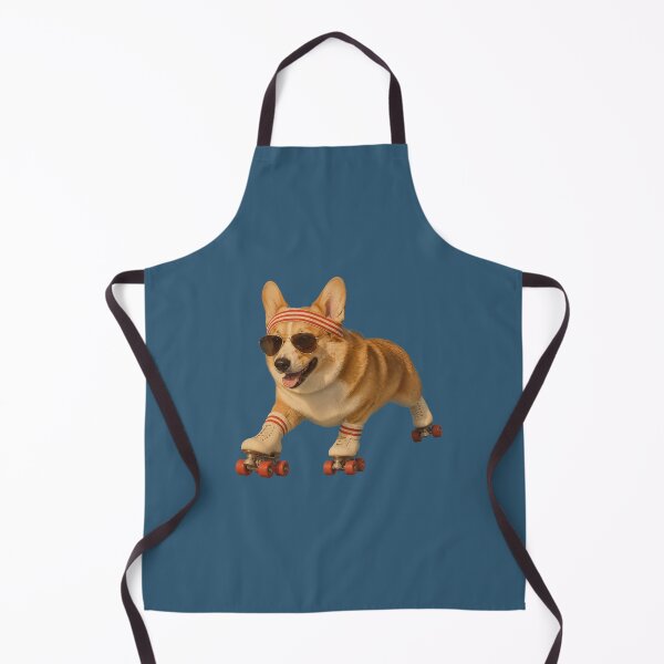 Item preview, Retro Roller Skating Dog – Good Vibes on Wheels designed and sold by ManggaeJM.