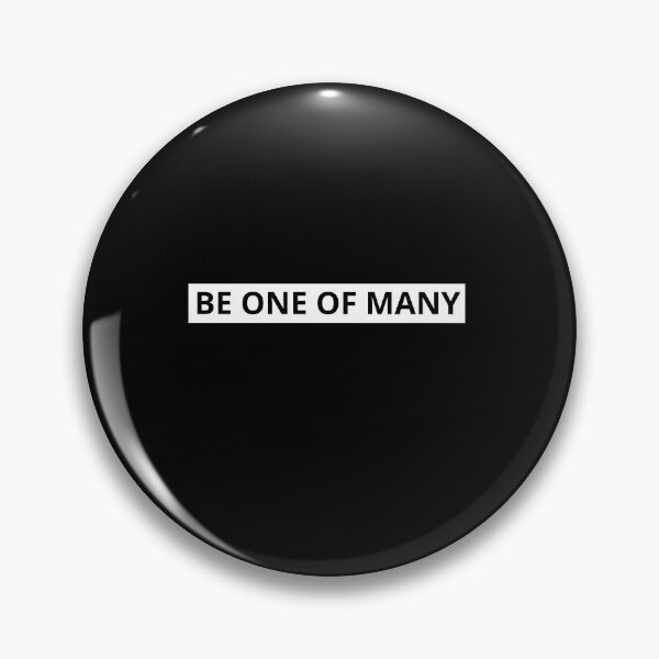Item preview, Be One Of Many Minimalist Modern Typography Quote designed and sold by Danny-Arts1.