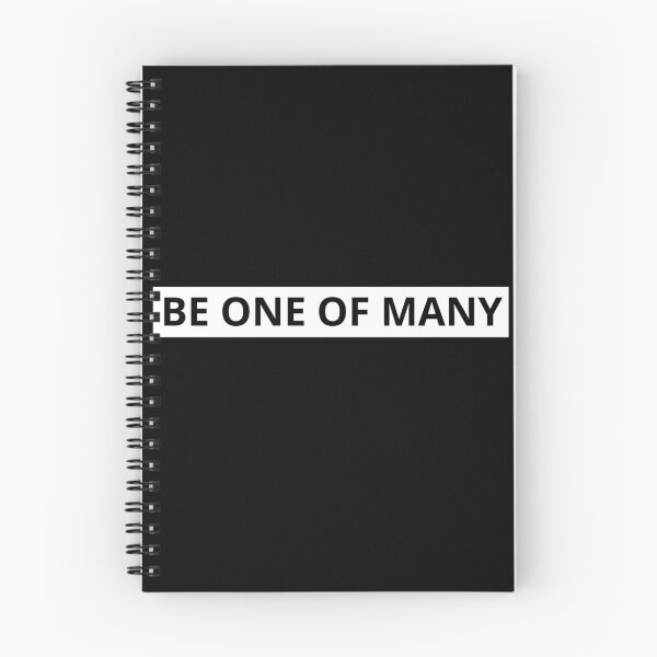 Item preview, Be One Of Many Minimalist Modern Typography Quote designed and sold by Danny-Arts1.