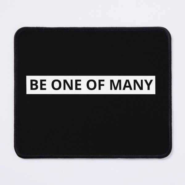 Item preview, Be One Of Many Minimalist Modern Typography Quote designed and sold by Danny-Arts1.