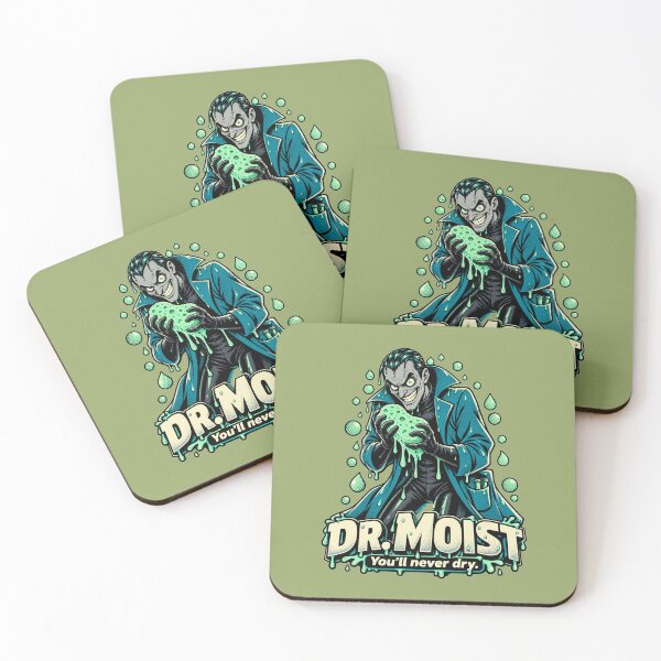 Item preview, Dr. Moist – You'll Never Dry designed and sold by KungPowUnicorn.