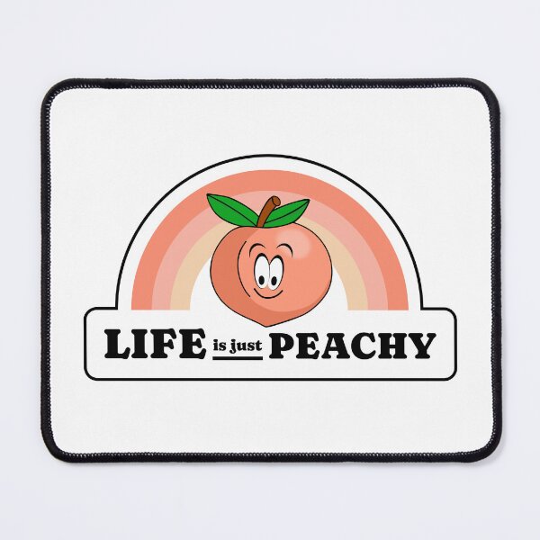 Item preview, Life Is Just Peachy designed and sold by Sartoris Art.