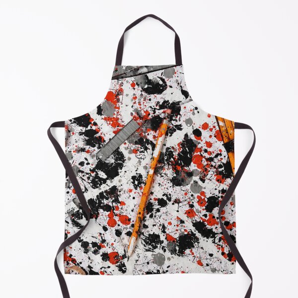 Item preview, Office Supply Meltdown Abstract Art designed and sold by THE SPLATTERED HAUS BY SAGE BANKS.