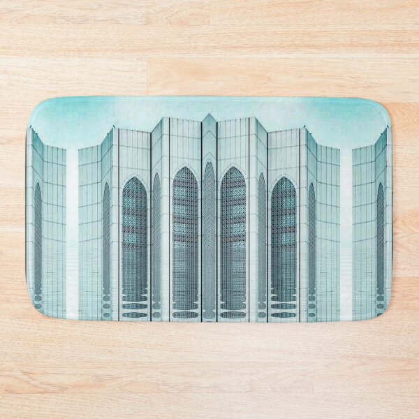 Item preview, jade palace exterior view with rippled reflections designed and sold by mister-john.