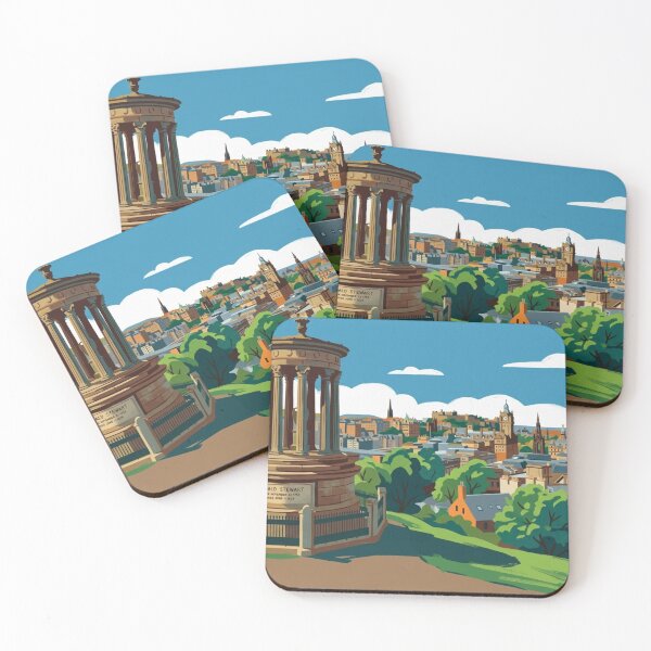 Item preview, Calton Hill Edinburgh Skyline designed and sold by S-and-W-4ever.