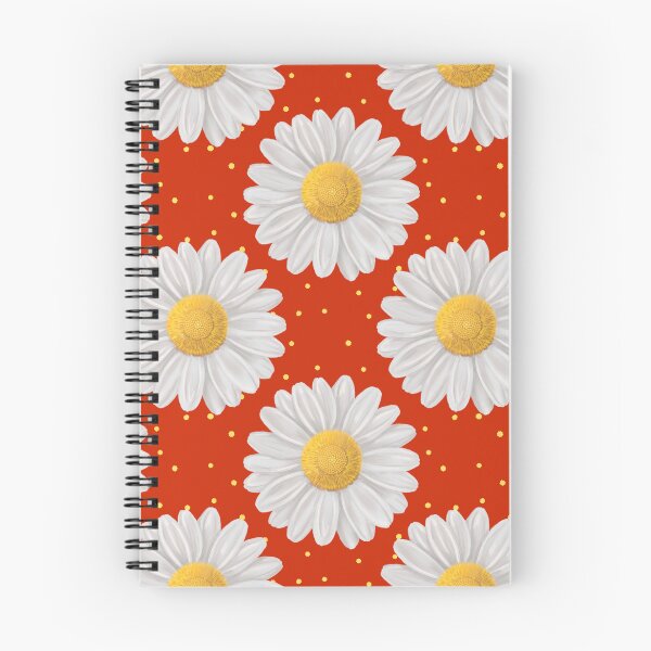 Item preview, Happy Daisy Pattern - Red designed and sold by 7oaksArt.