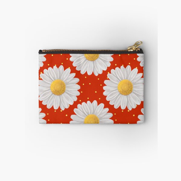 Artikelvorschau, Happy Daisy Pattern - Red entworfen und verkauft von 7oaksArt.