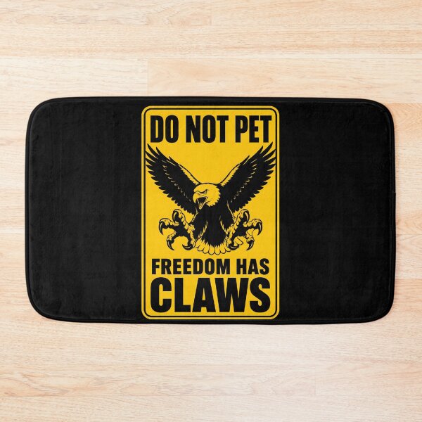 Item preview, Do Not Pet Eagle – Freedom Has Claws designed and sold by WAUZ.