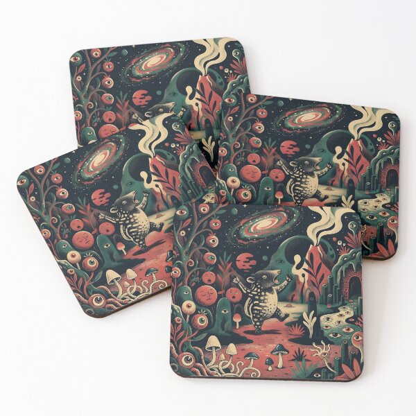 Item preview, Crazy Sureal Universe eyes and animal designed and sold by Erlin Rudho.