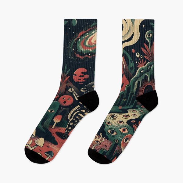 Item preview, Crazy Sureal Universe eyes and animal designed and sold by Erlin Rudho.