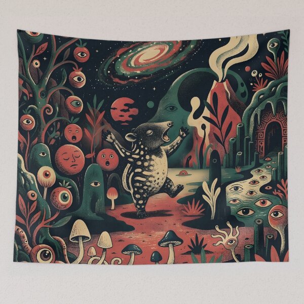 Item preview, Crazy Sureal Universe eyes and animal designed and sold by Erlin Rudho.