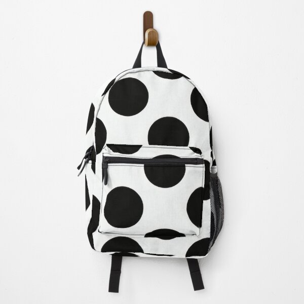 Item preview, 60s Classic Polka Dot - Black White Retro Mod Pattern designed and sold by Ela Art Space .
