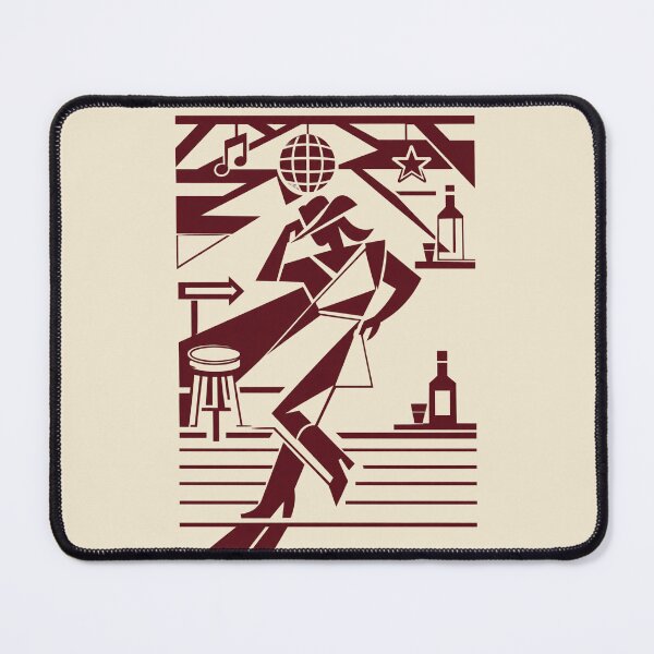 Item preview, Line Dancing Cowgirl - Retro Western Country Music designed and sold by JonelCrafts.